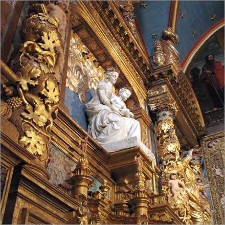 Sanctuaires ND de Bétharram, statue de N.D.