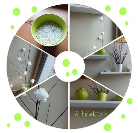 composition deco nature diy, stephaniebricole diy