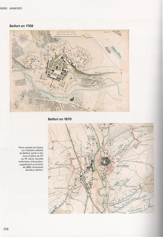 Livre Les rues de Belfort p226R