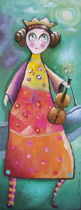 La princesse au violon