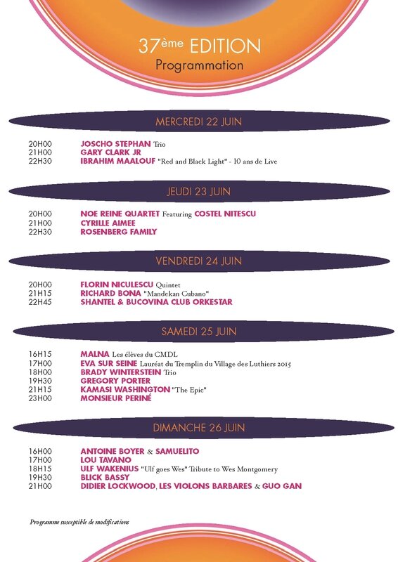 Programme Django 2016
