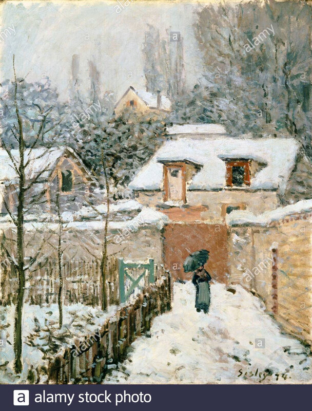 alfred-sisley-peinture-de-paysage-neige-a-louveciennes-1874-2d705c3
