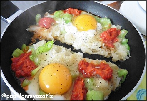 oeuf sur le plat a la choucroute