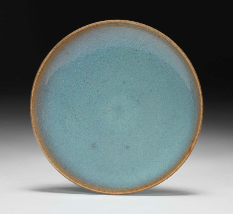A Jun dish, Northern Song-Jin dynasty (AD 960-1234)