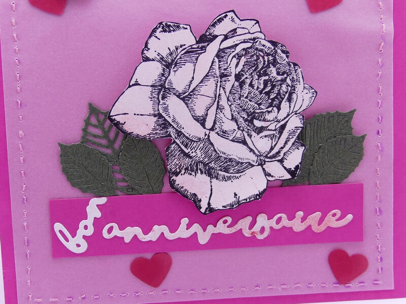 Détail rose L'Atelier au soleil