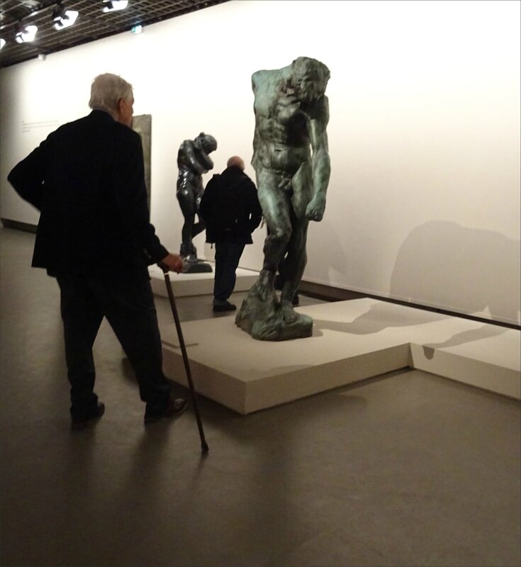 Paris expo Rodin canne homme nu 240417