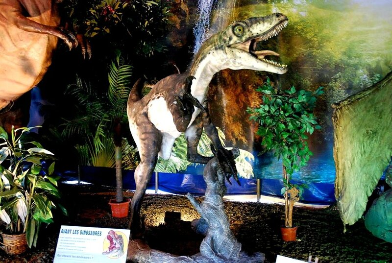 le monde des dinosaures exposition Avranches novembre 2015 CC Carrefour