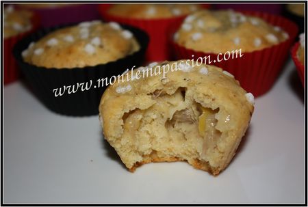 recettes dessert Muffins à la Banane Aérien