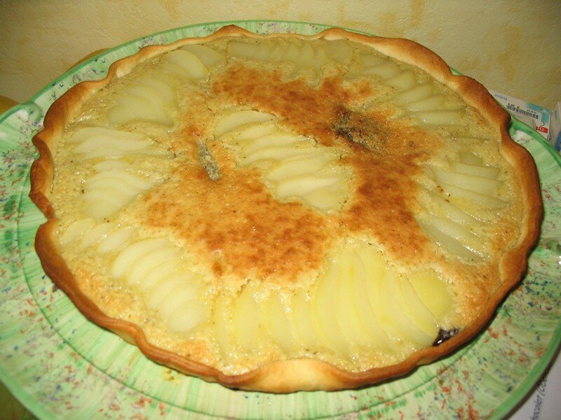Tarte frangipane chocolat