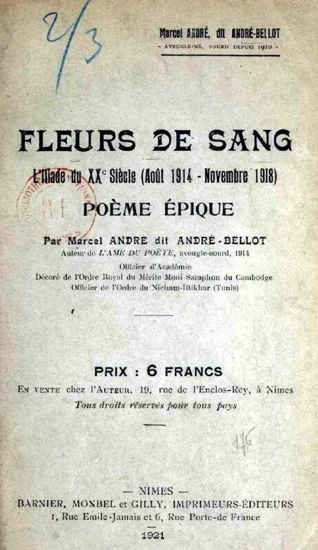 fleurs de sang