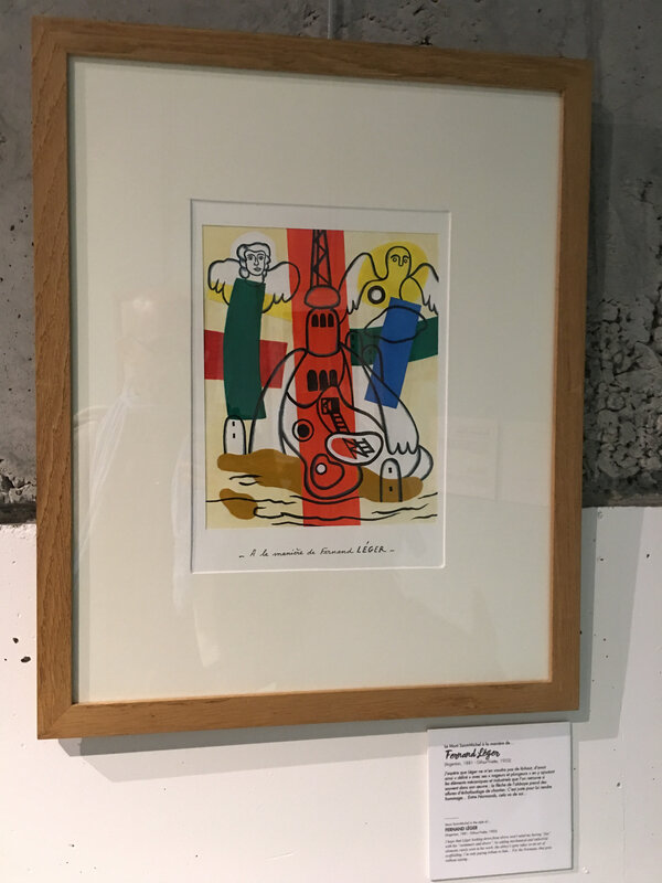 François Jouas Poutrel-exposition-Scriptorial-Avranches-printemps-2018-Fernand léger