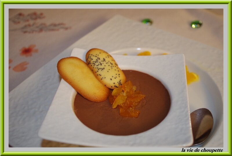 Petits pots de crème au chocolat et à l'orange-426