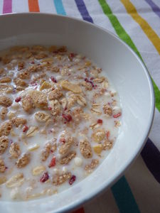 recettes dessert Pain au Muesli au chocolat