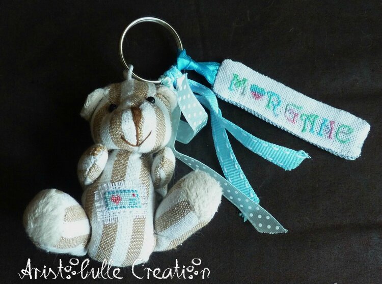 Porte-clefs nounours - 6 avr 16