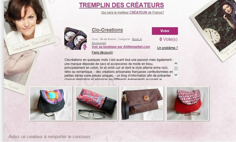 Clocréations Tremplin des Créateurs 2013