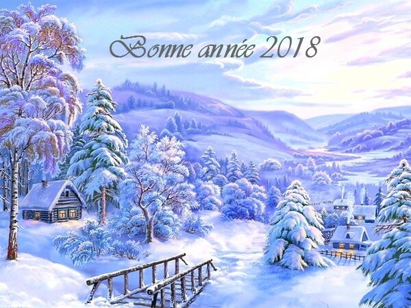 bonne année 2018