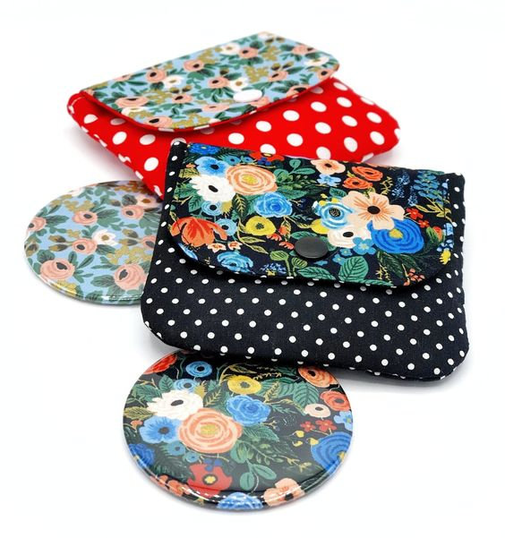 pochettes et miroirs rifle paper and co