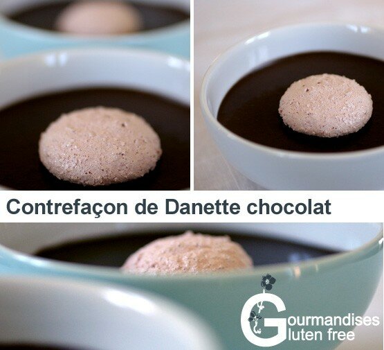 Contrefaçon de Danette chocolat recettes dessert Contrefaçon de Danette chocolat