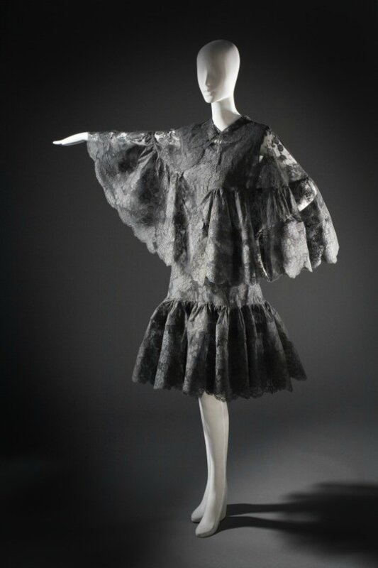 Cristóbal Balenciaga, Woman's Cocktail Dress and Cape, circa 1964