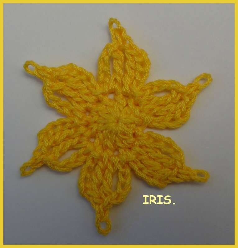 fleur crochetée 1