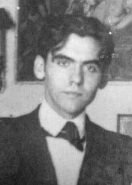 6: Federico García Lorca, 19ans à Grenade en 1917
