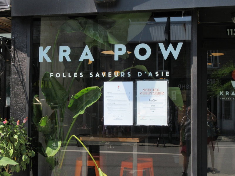 Kra Pow à Montréal (Photo d'Anne J
