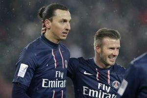 David Beckham et Zlatan Ibrahimovic