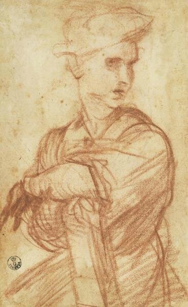 Study of a Young Man, ca