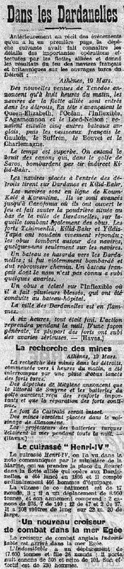 Le Petit Journal 20 03 1915 dardanelles-2