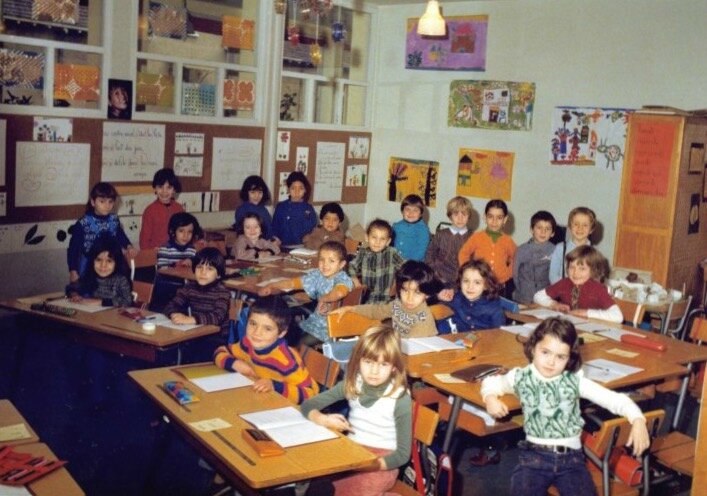 école Paul Verlaine CP 1977