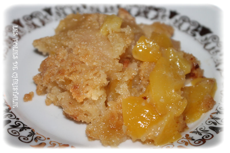 Crumble poires mangue 6