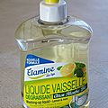 Liquide vaisselle citron menthe de <b>Etamine</b> du Lys