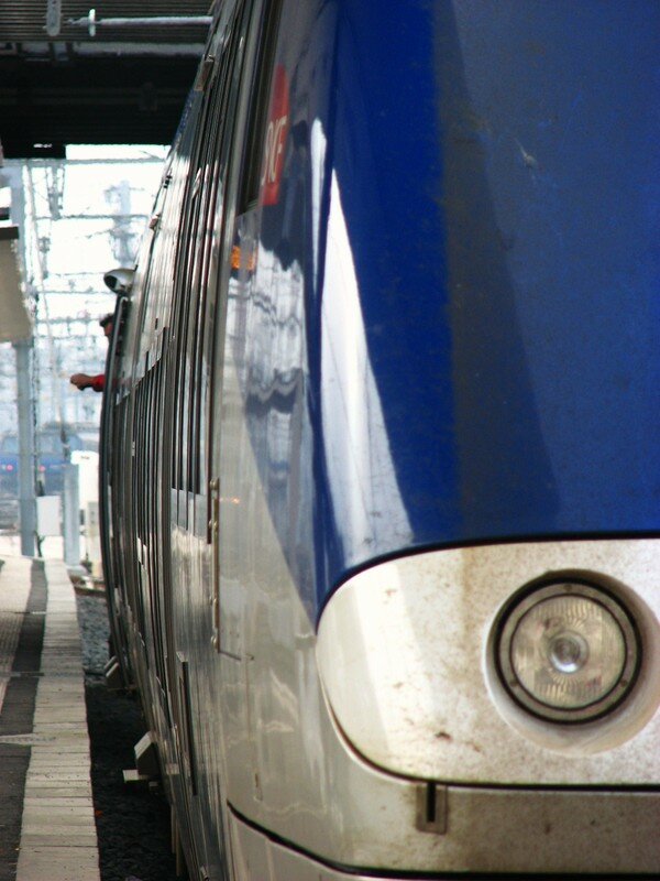 AGC en attente en gare
