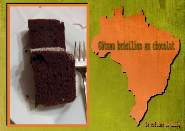 gâteau brésilien au chocolat