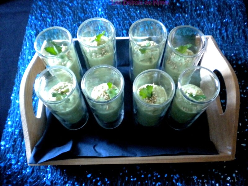 Mousse d’avocat et de truite fumée 5