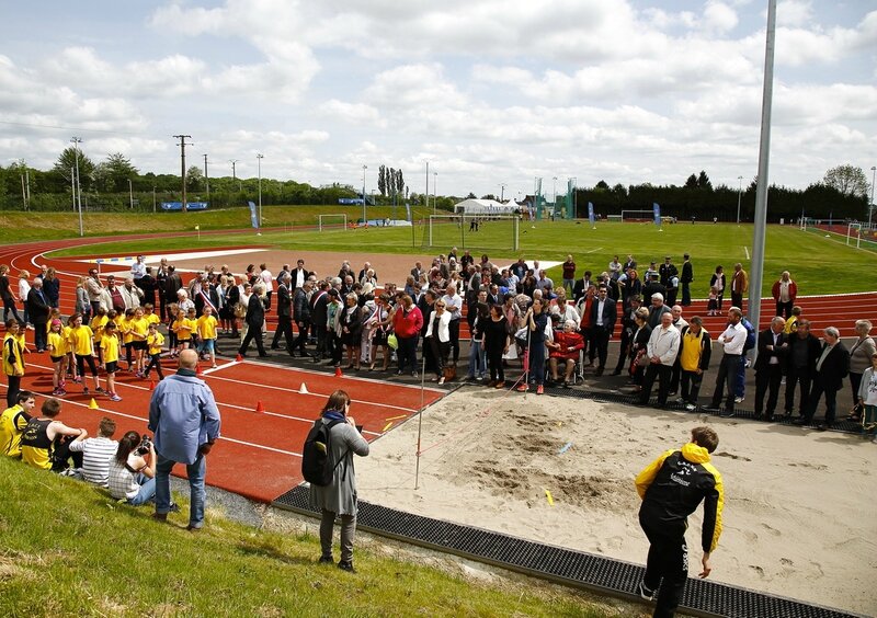 STADE CAMBRELING 2016 INAUGURATION SAUT LONGUEUR