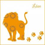 Sticker-lion-personnalisable