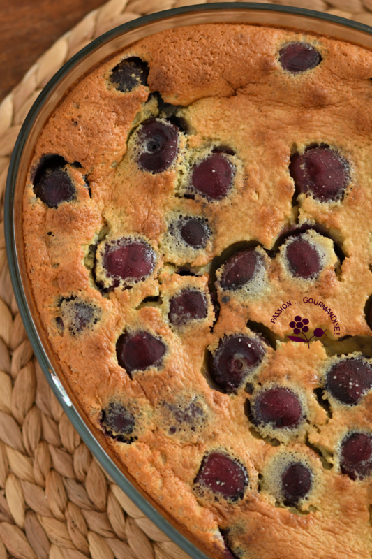 Clafoutis cerises & amande_2