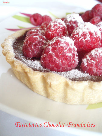 Tartelettes Chocolat-Framboises recettes Recette du cheesecake chocolat blanc framboise