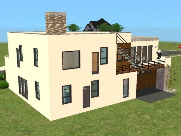 Maison moderne - MAISONS & DECO SIMS2 Maison moderne - MAISONS & DECO SIMS2