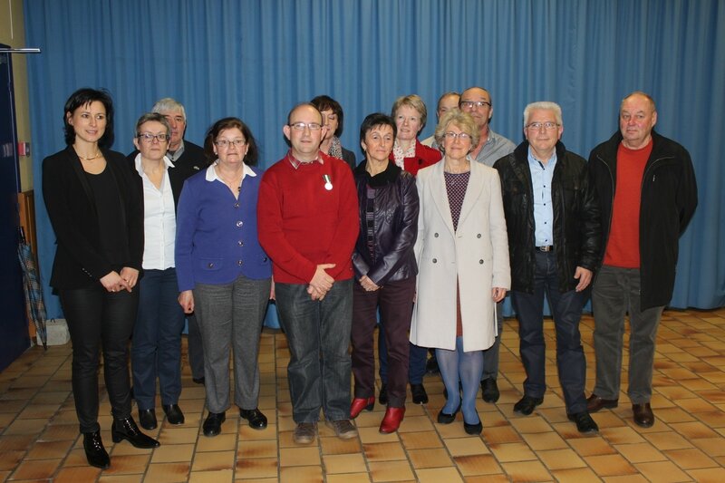 cérémonie des voeux 2015 Avranches décoré retraité