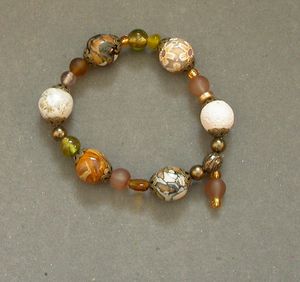 4510_bracelet_pour_Flo_ocre__fleur_et_bronze