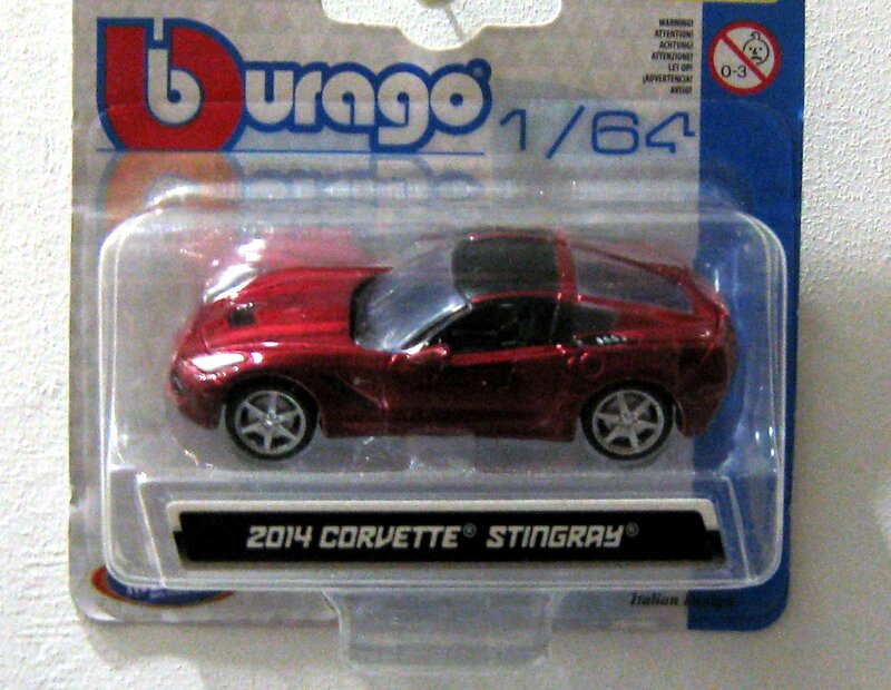 Chevrolet corvette stingray de 2014) Bburago