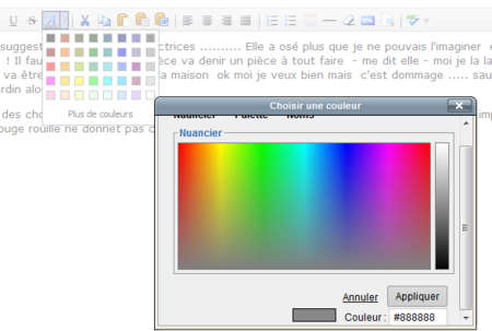 option couleur configuration canalblog