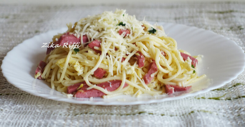 pâtes à la carbonara 1