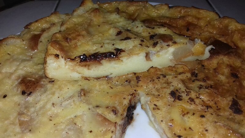 flan poire choco 07