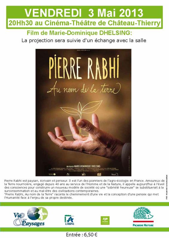 affiche au nom de la terre