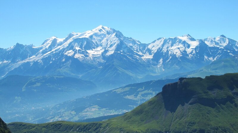Le Mont-Blanc ...