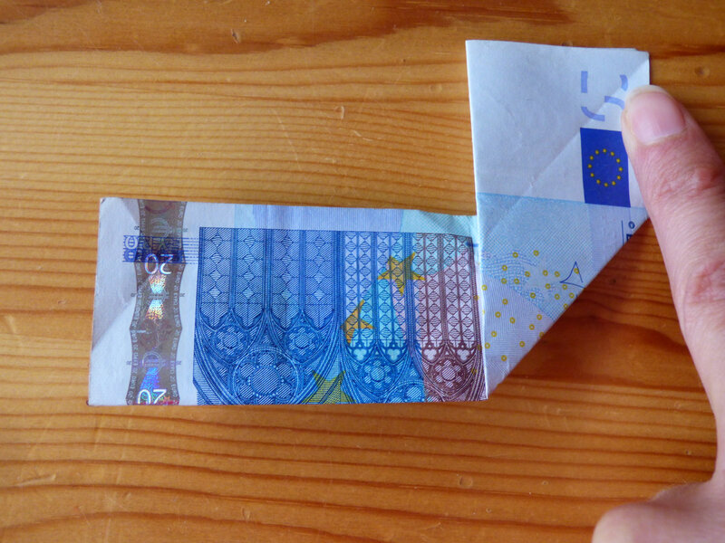 Origami en euros (3)