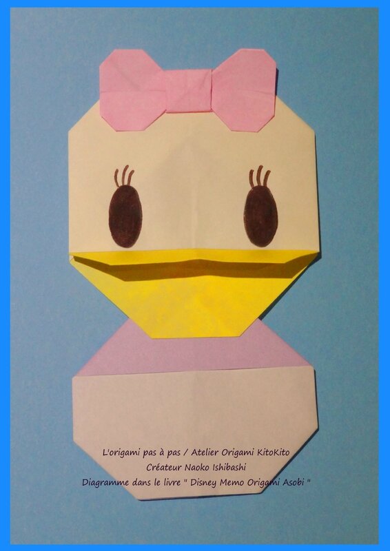 Atelier Origami KitoKito Daisy Duck -MemoOrigami-